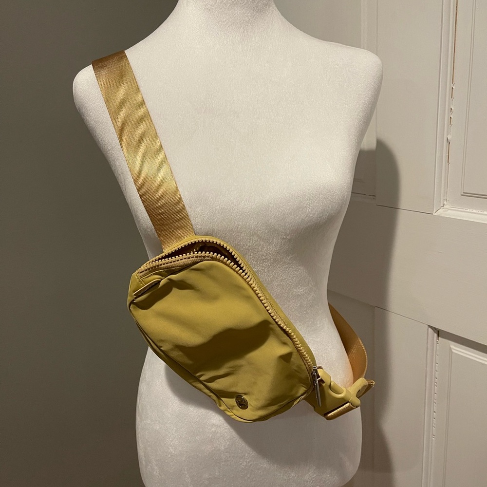 Lululemon Gold Belt Bag